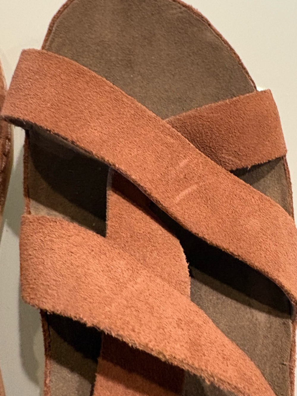 Chaco Clay Suede Strappy Adjustable Sandal, 7 - Picture 7 of 9